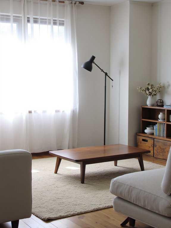 cozy minimalist lighting balance