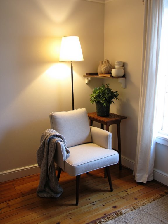 diffused light calming ambiance