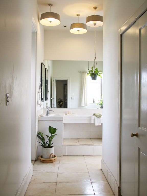eco friendly bathroom lighting options