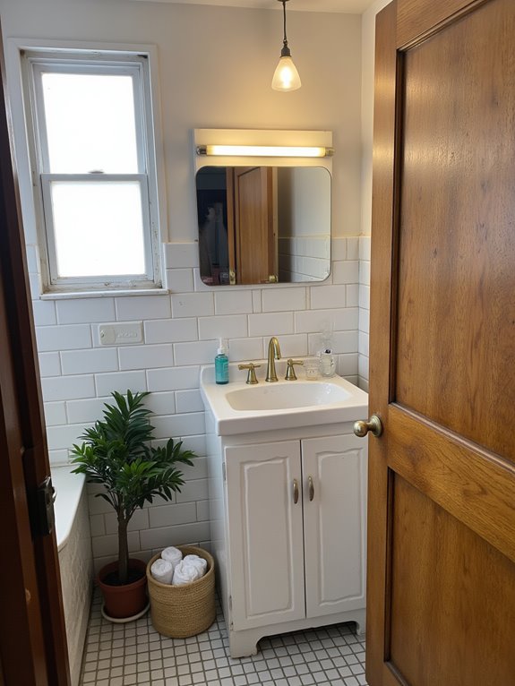 effective bathroom lighting layout