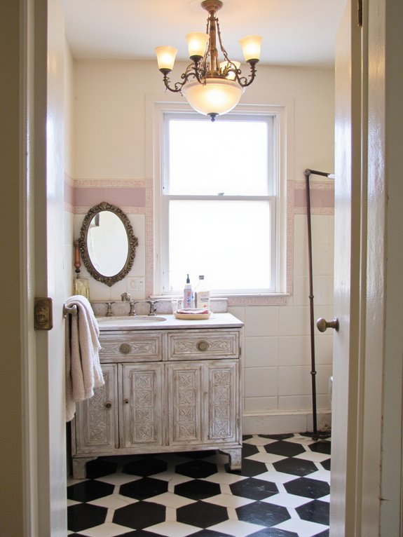 elegant art deco illumination