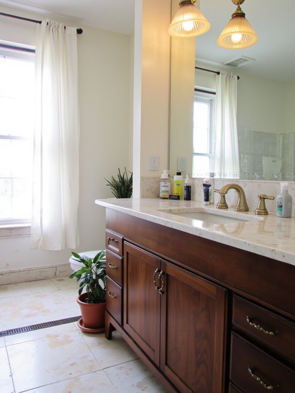 elegant bathroom lighting solutions