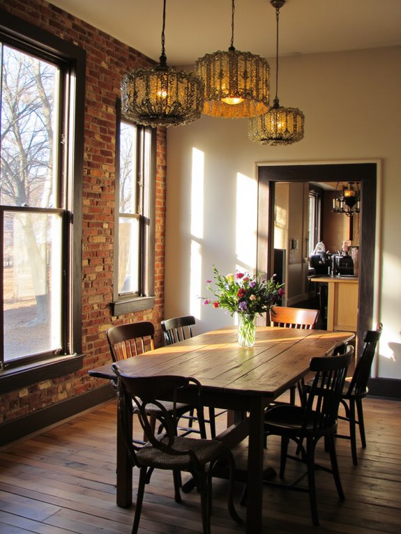 elegant functional flush mounts