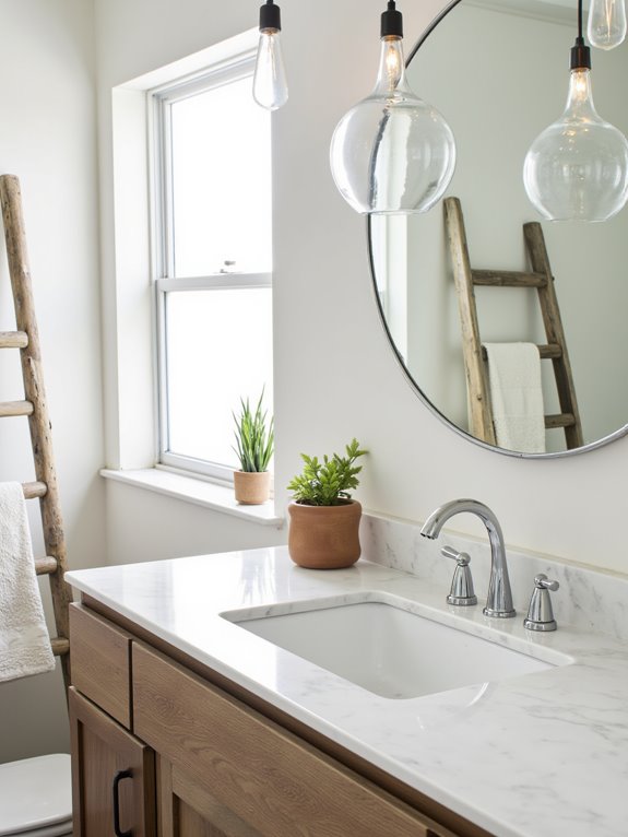 elegant glass lighting influence