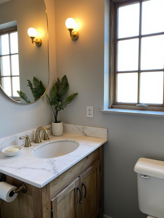 elegant lighting for bathrooms