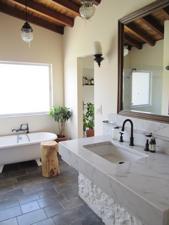 elegant luxury bathroom lighting