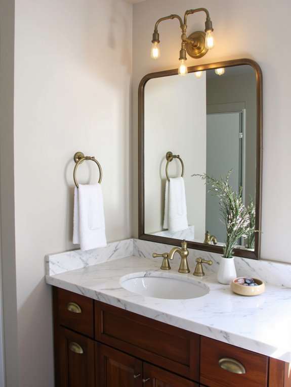 elegant pendant vanity lights