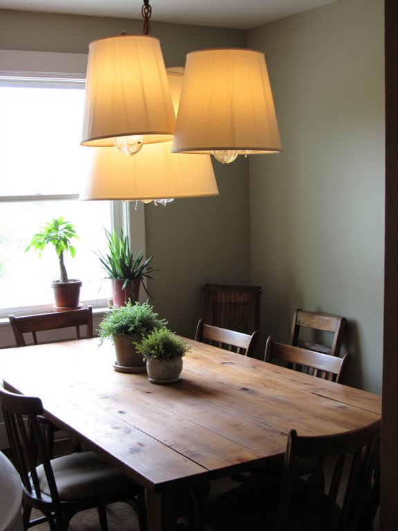 elegant soft fabric shades