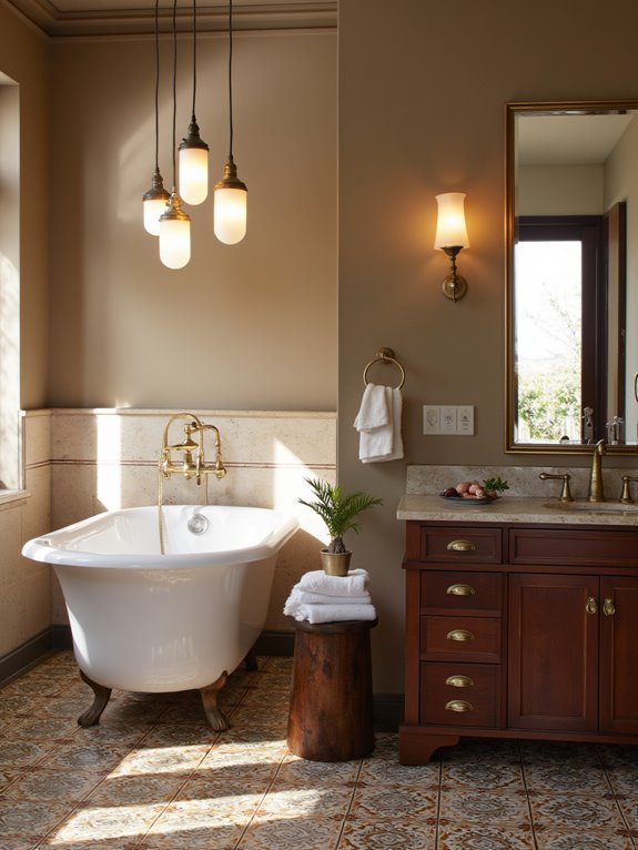 elevate bathroom lighting style