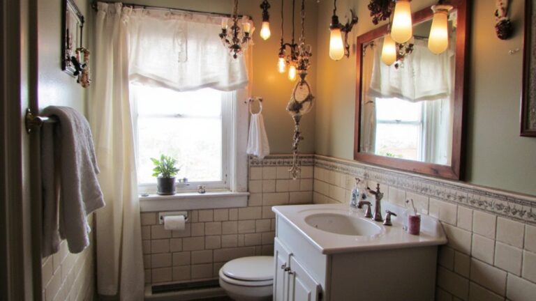 elevated bathroom pendant lights