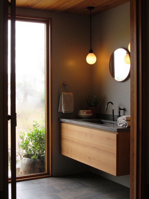 energy efficient bathroom lighting