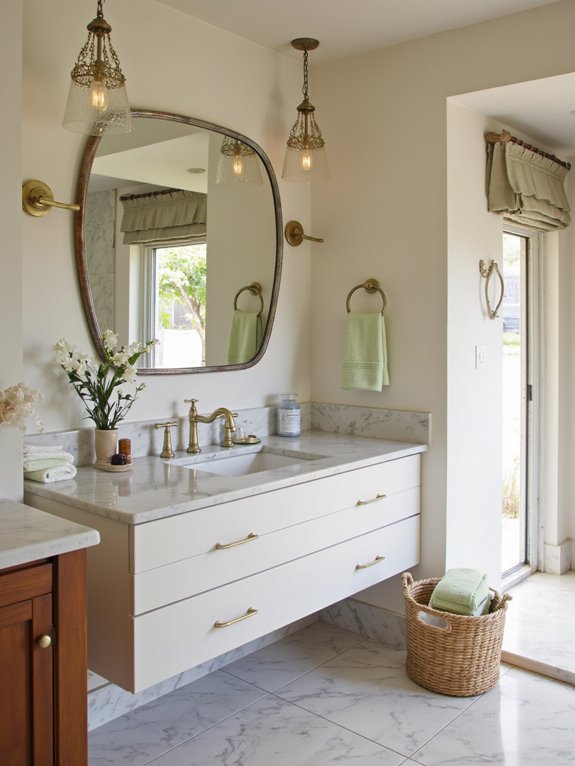 energy efficient gold lighting