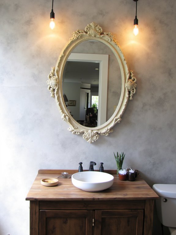 enhancing mirrors with pendants