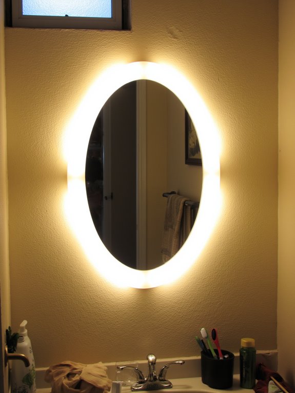 flattering mirror lighting solutions