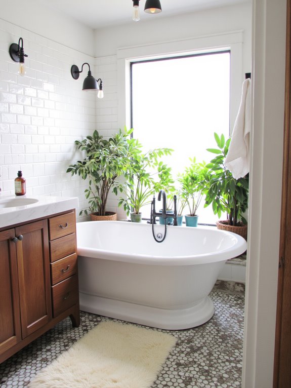 flexible lighting for bathrooms