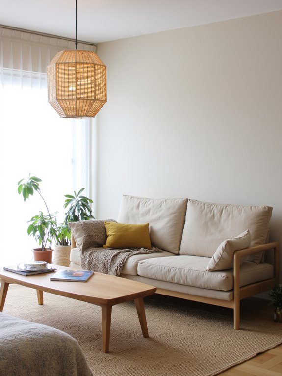 geometric lighting enhances aesthetic