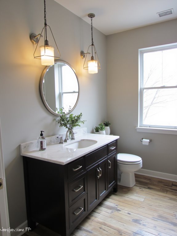 geometric pendant lights elevate