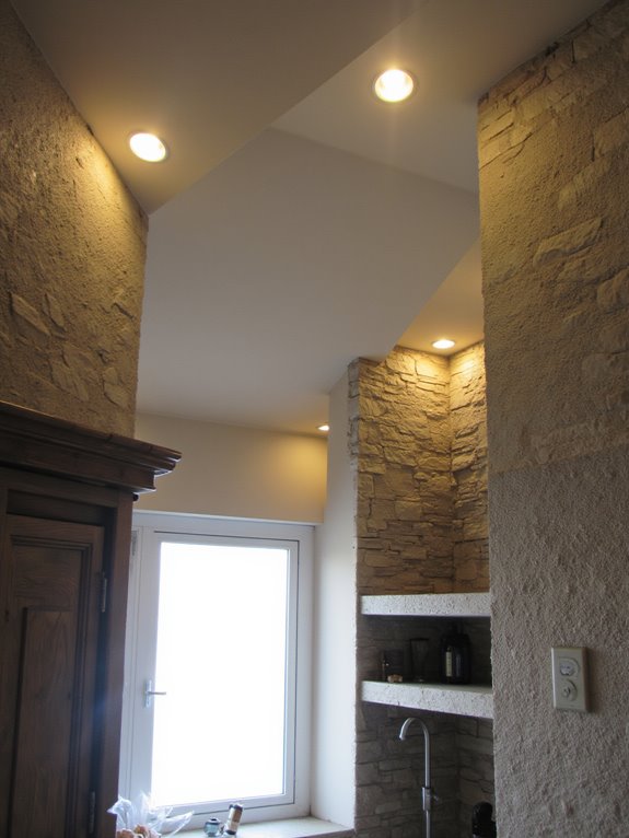 highlighting bathroom features beautifully