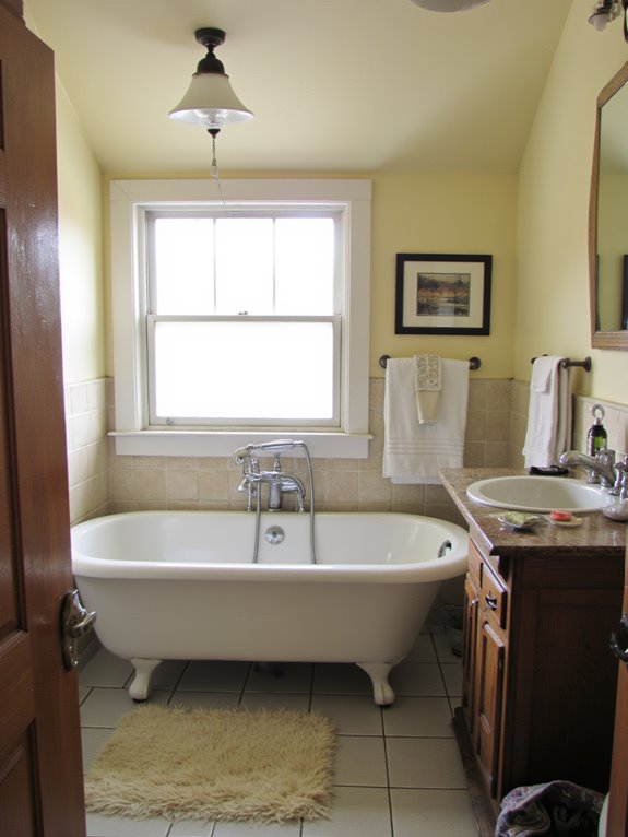 ideal bathroom light height