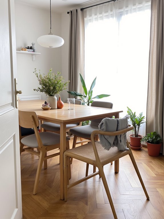 japandi chairs blend simplicity