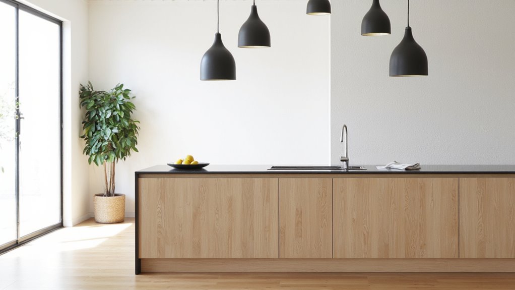 22 Chic Japandi Kitchen Island Lighting Ideas For An Airy Layout