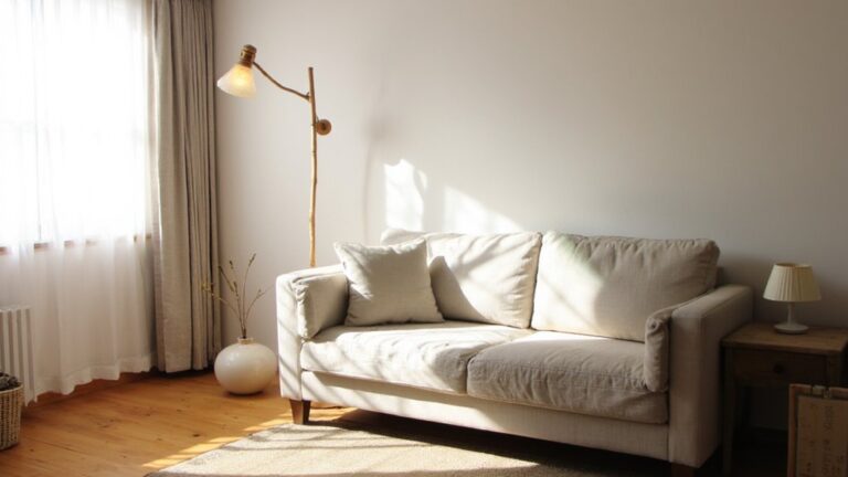 japandi lamp living room