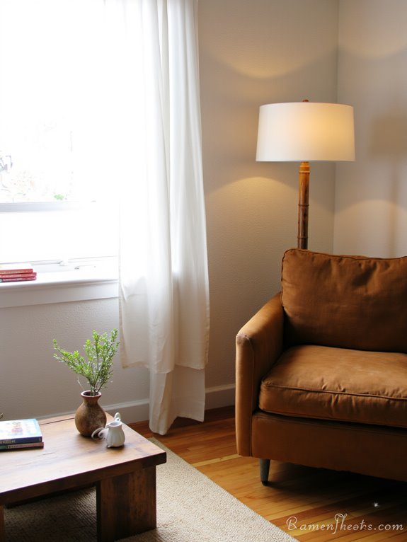 japandi lamps enhance tranquility