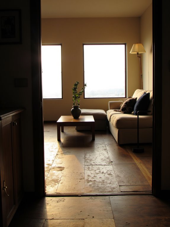 japandi style ambient lighting