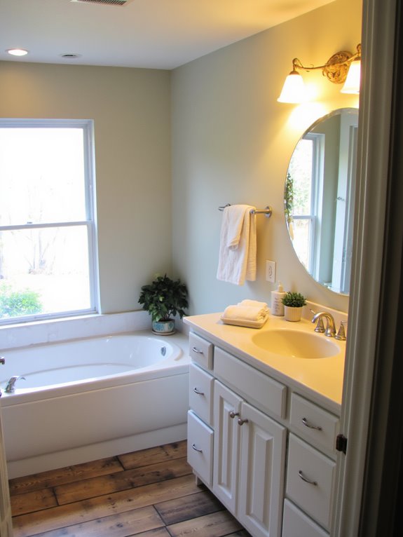 layered bathroom lighting techniques