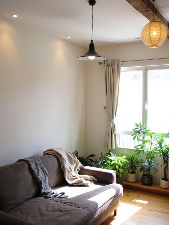 layered lighting for ambiance