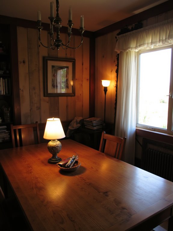 layered lighting for ambiance