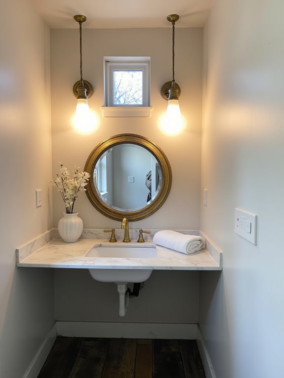 layered lighting for ambiance