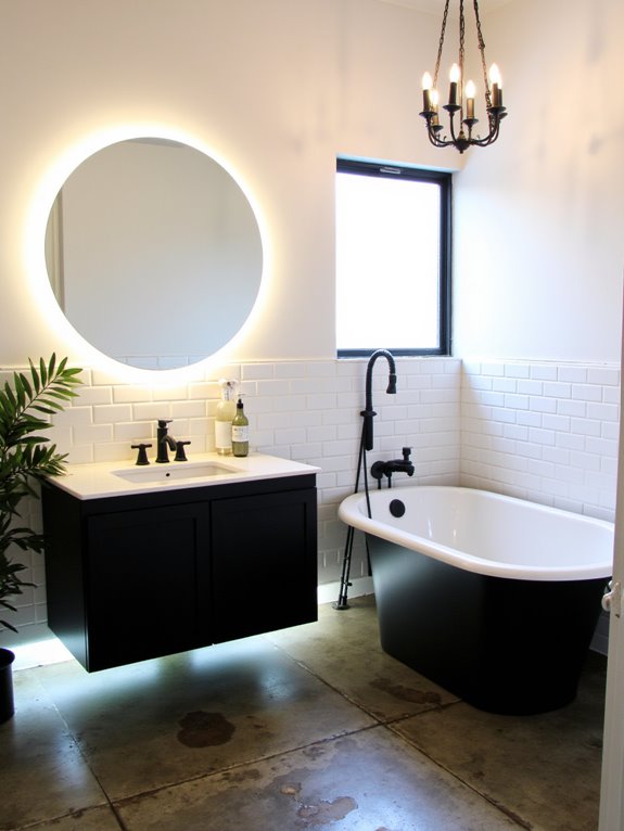 layered lighting transforms bathrooms