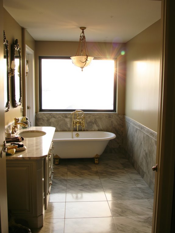 luxurious gold pendant lighting