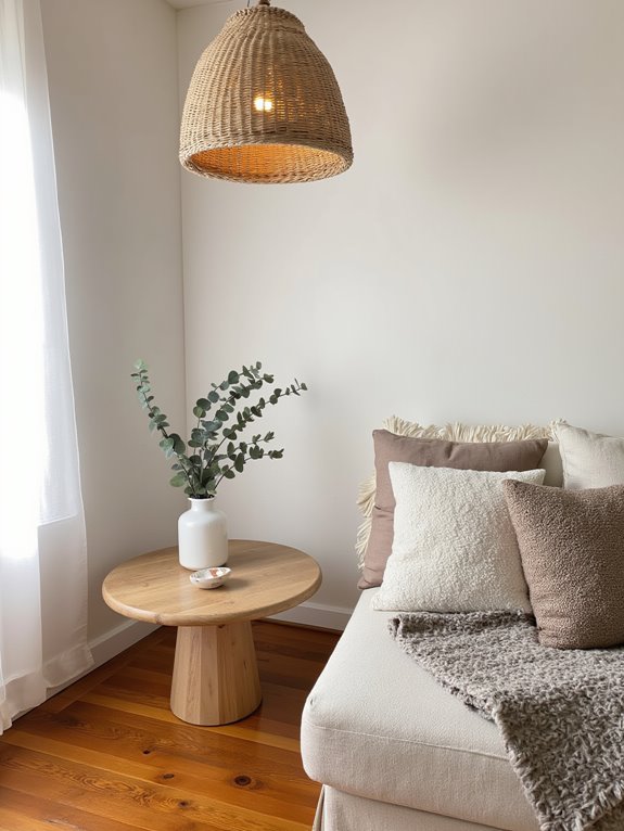 mixing textures for depth