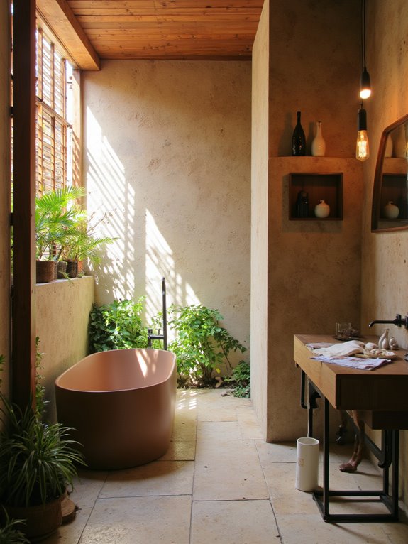 modern lighting enhances japandi