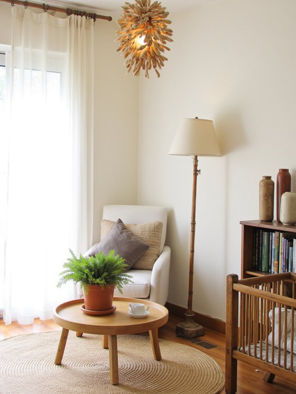 natural elements in lighting