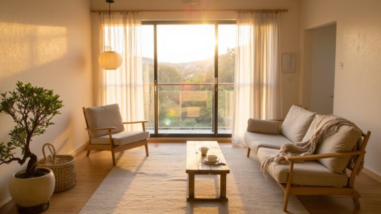 natural japandi lighting ideas