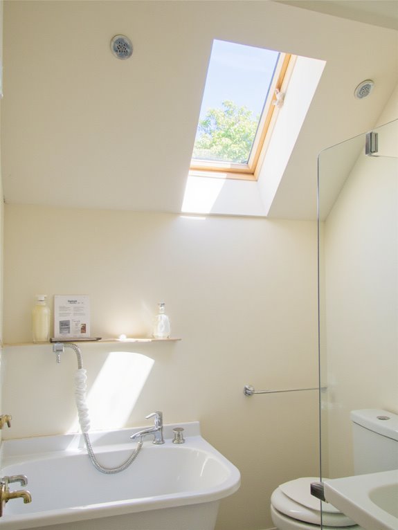 natural light enhances bathrooms