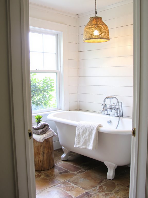 natural materials enhance warmth