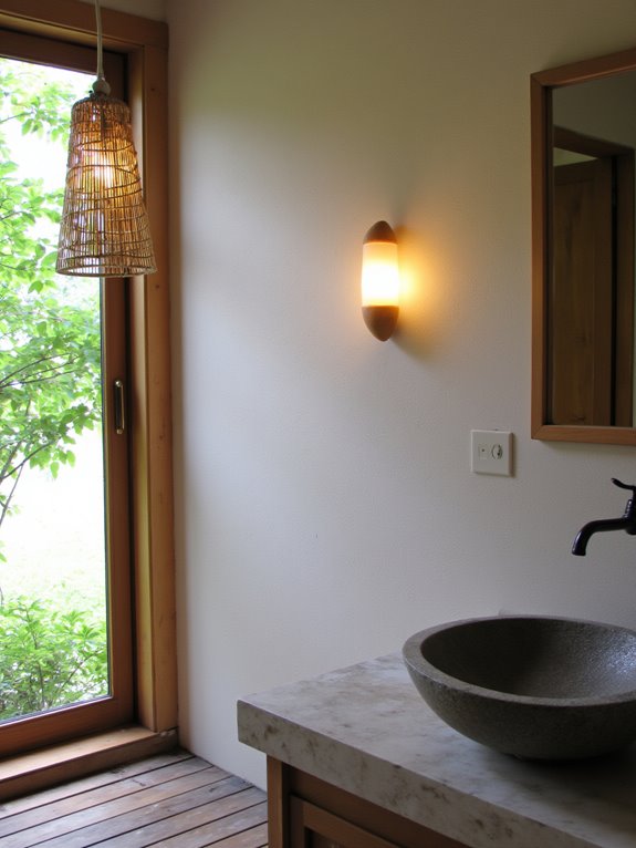 natural materials for tranquility