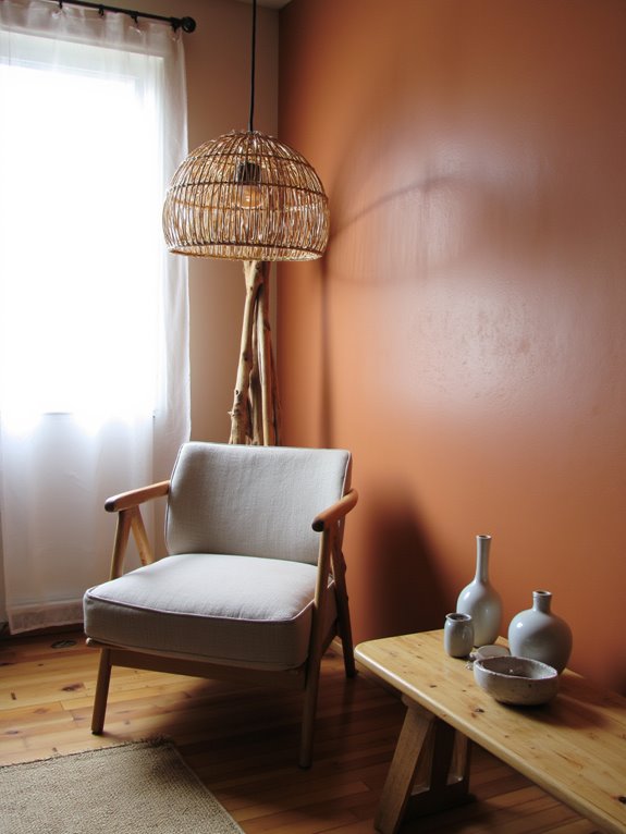 natural materials foster tranquility