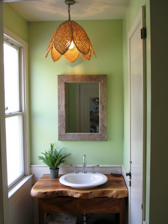 nature inspired calming lighting