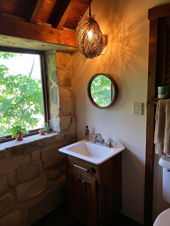 nature inspired rustic pendants