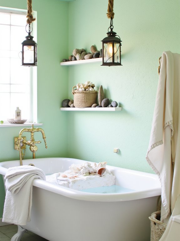 nautical coastal retreat lighting