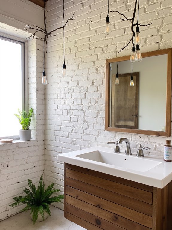 organic lighting enhances nature