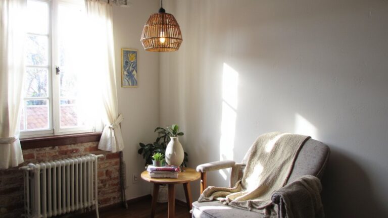 organic lighting for tranquility