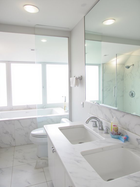 recessed lighting enhances minimalism