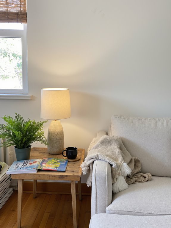 select harmonious japandi lamp