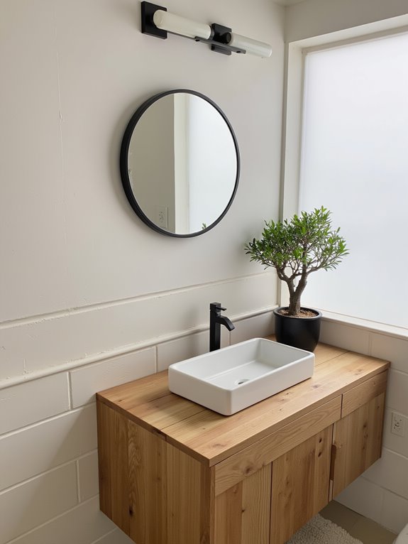 shop japandi bathroom lighting